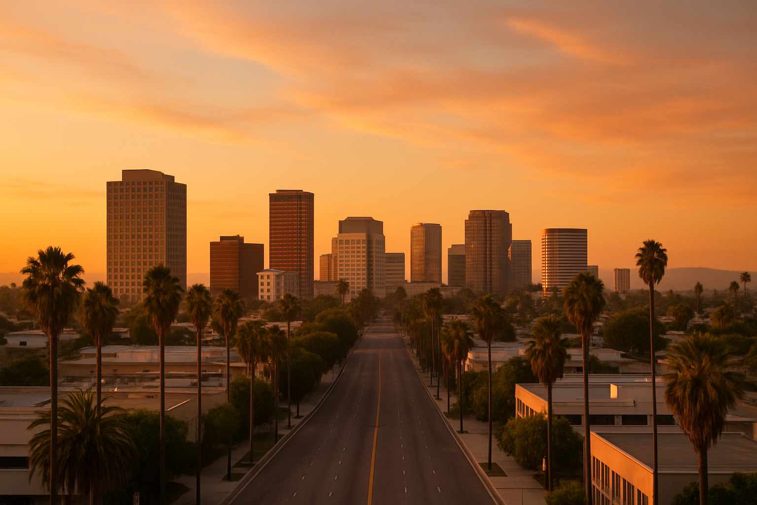Anaheim area scenery